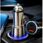 Incarcator Auto Rapid QC 4.0 + PD 30W cu 2 Porturi USB Model L 702