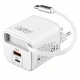 Incarcator Rapid 65W cu Cablu USB C Retractabil PKG128