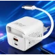 Incarcator Rapid 65W cu Cablu USB C Retractabil PKG128