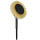 Lampa solara LED decorativa de gradina si de perete Floarea Soarelui 35CM alb cald
