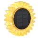 Lampa solara LED decorativa de gradina si de perete Floarea Soarelui 35CM alb cald