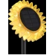 Lampa solara LED decorativa de gradina si de perete Floarea Soarelui 35CM alb cald