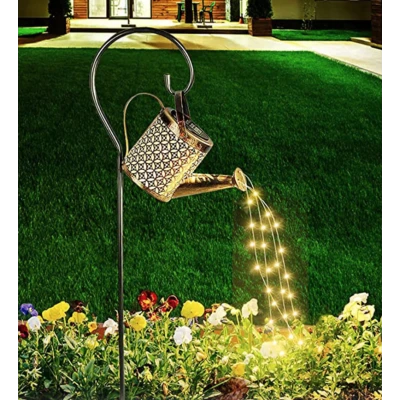 Lampa Solara LED Tip Stropitoare cu stele fier forjat 80 cm lumina Calda