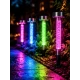 Lampa Solara de Gradina cu lumina Colorata LED
