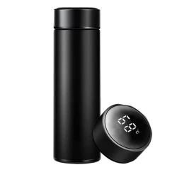 Termos cu afisaj electronic 500ml NEGRU