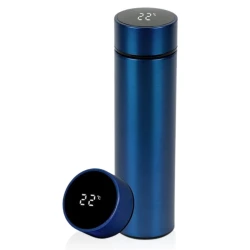 Termos cu afisaj electronic 500ml ALBASTRU