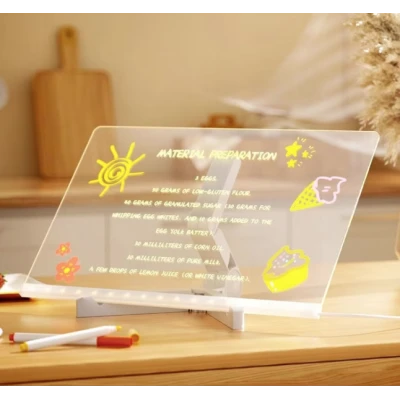 Set tabla LED pentru desenat 30x20cm cu USB