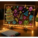 Set tabla LED pentru desenat 30x20cm cu USB