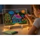Set tabla LED pentru desenat 30x20cm cu USB