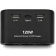 Priza auto 3 cai si USB 120W Olesson 1653