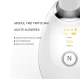 Aparat Facial cu Lumina LED 4 Culori Masaj si ingrijire Ten capat metalic 7 setari