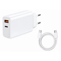Incarcator de priza 120W inclus cablu 6A USB C la USB C incarcare