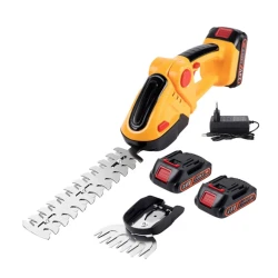 Foarfeca electrica LEIHMANN cu 2 acumulatori 48v/5ah pentru taiat gard viu