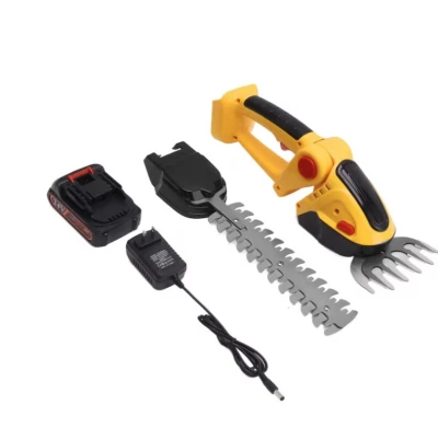 Foarfeca electrica LEIHMANN cu 2 acumulatori 48v/5ah pentru taiat gard viu