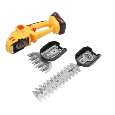 Foarfeca electrica LEIHMANN cu 2 acumulatori 48v/5ah pentru taiat gard viu