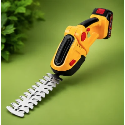 Foarfeca electrica LEIHMANN cu 2 acumulatori 48v/5ah pentru taiat gard viu
