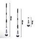 Perie electrica rotativa pentru curatare maner extensibil baterie reincarcabila 9 capete detasabile BA