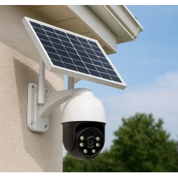 Camera de Supraveghere 4G cu Panou Solar PTZ audio bidirectional detectie miscare IP66 Vedere Nocturna
