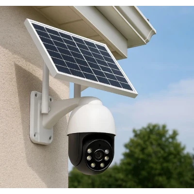 Camera de Supraveghere 4G cu Panou Solar PTZ audio bidirectional detectie miscare IP66 Vedere Nocturna