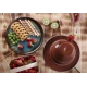 Fantana cu fondue de ciocolata 3 niveluri din otel inoxidabil 
