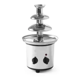 Fantana cu fondue de ciocolata 3 niveluri din otel inoxidabil 