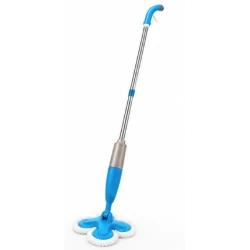 Mop Triplu cu Pulverizator Integrat 600 ml cu 3 lavete microfibra