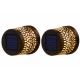 Set 2 Lampi solare de perete design Mandala Floare LED Lumina ALB CALD Decor Exterior
