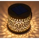 Set 2 Lampi solare de perete design Mandala Floare LED Lumina ALB CALD Decor Exterior