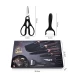 Set de cutite pentru bucatarie 6 piese material otel Inoxidabil cutie depozitare MARO