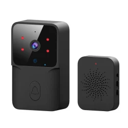 Sonerie wireless cu camera rezolutie video HD 720p vedere nocturna microfon bidirectional apel vocal si video