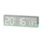 Ceas Digital 5532 cu alarma afisaj temperatura si calendar Funcție Snooze cu LED