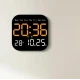Ceas de Perete sau de Masa LED 6650 cu telecomanda cronometru afisaj temperatura display 