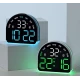 Ceas Electronic LED 5522 Multifunctional cu Lumina Ambientala de masa cu alarma afisaj temperatura