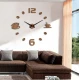Ceas de Perete DIY cu tematica Cafea ZH174820 cifre autoadezive design fara rama decorativ