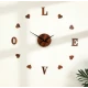 Ceas de Perete DIY LOVE fara rama mecanism Quartz ZH01720