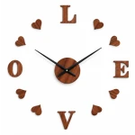 Ceas de Perete DIY LOVE fara rama mecanism Quartz ZH01720