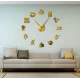 Ceas de Perete Decorativ cu tematica cafea design modern autoadeziv ZH183620