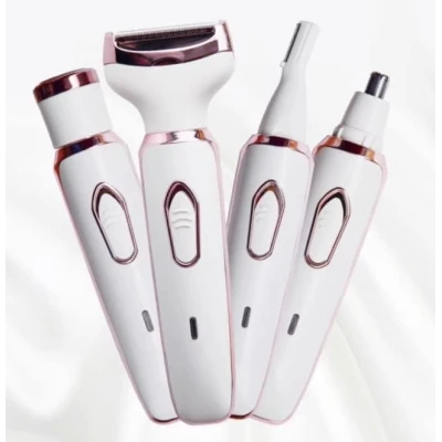 Aparat de Ras Electric 4 in 1 pentru femei Kemei KM 6713 reincarcabil pentru fata si Corp 7000 RPM