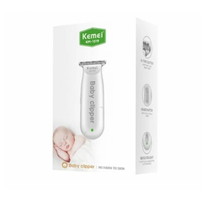 Mini Masina de tuns pentru bebelusi Kemei KM1319 reincarcabila USB 3W de 6000 RPM 3 Piepteni