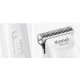 Mini Masina de tuns pentru bebelusi Kemei KM1319 reincarcabila USB 3W de 6000 RPM 3 Piepteni