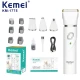 Masina de tuns pentru Animale Kemei KM1775 model 4 in 1 reincarcabila USB 6800 RPM 2000mAh 6 Piepteni