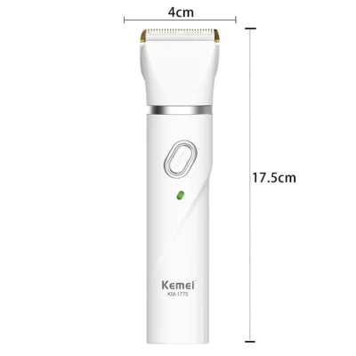 Masina de tuns pentru Animale Kemei KM1775 model 4 in 1 reincarcabila USB 6800 RPM 2000mAh 6 Piepteni