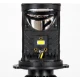 Set de 2 becuri auto led H4 cu lupa si canbus 12v alb 6000k