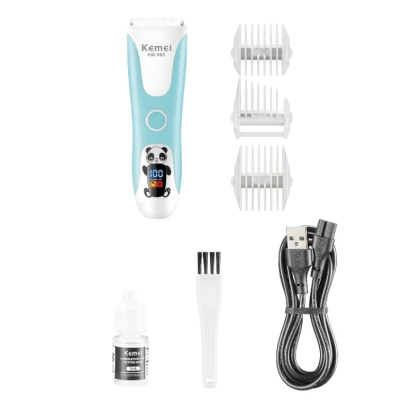 Aparat de Tuns pentru Copii Si Bebelusi Kemei KM 965 USB 5500 RPM 600mAh