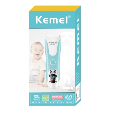Aparat de Tuns pentru Copii Si Bebelusi Kemei KM 965 USB 5500 RPM 600mAh