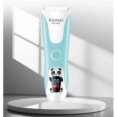 Aparat de Tuns pentru Copii Si Bebelusi Kemei KM 965 USB 5500 RPM 600mAh