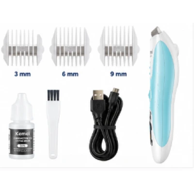 Aparat de Tuns pentru Copii Si Bebelusi Kemei KM 965 USB 5500 RPM 600mAh