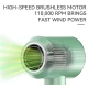 Uscator de par profesional KEMEI KM 6891 de 1600W Aer Cald/Rece 2 Viteze