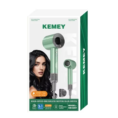 Uscator de par profesional KEMEI KM 6891 de 1600W Aer Cald/Rece 2 Viteze