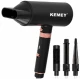 Uscator de par profesional Kemei KM 9203 de 1600W 4 in 1 Aer Cald si Rece Accesorii Ondulare